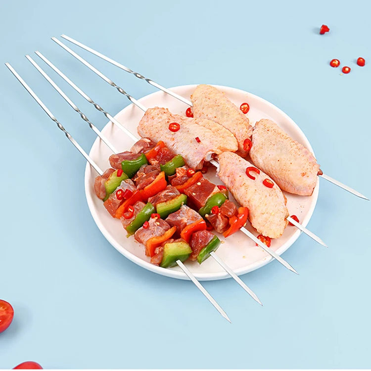 Stainless Steel Barbecue Skewer Set