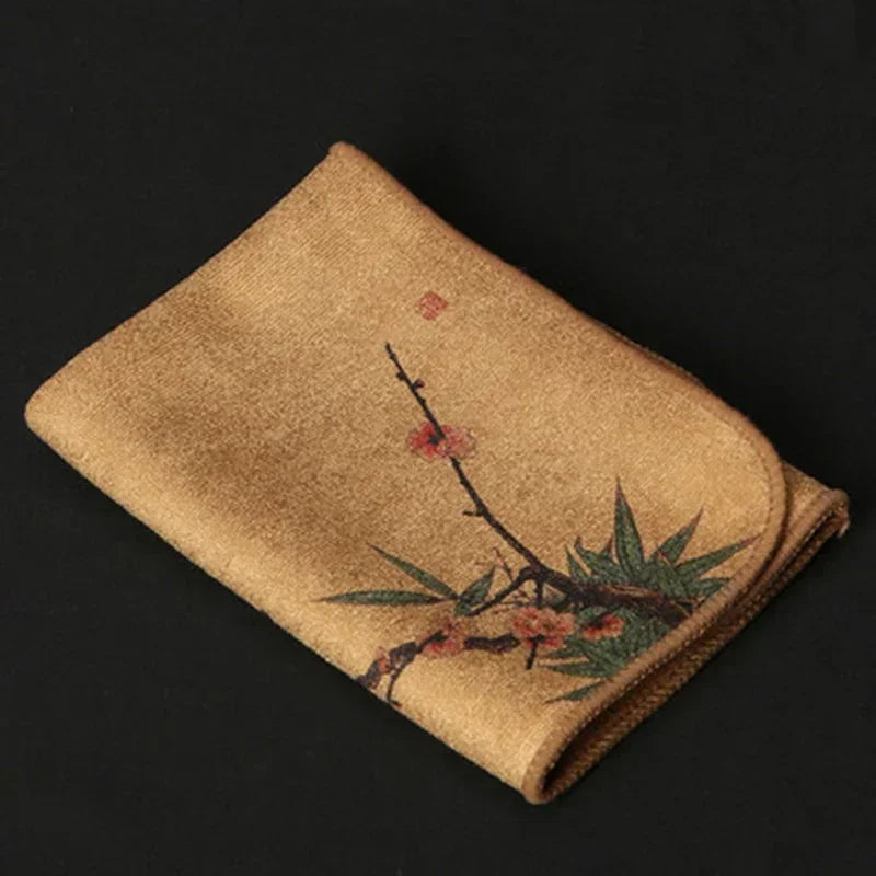 Absorbent Painted Tea Towel