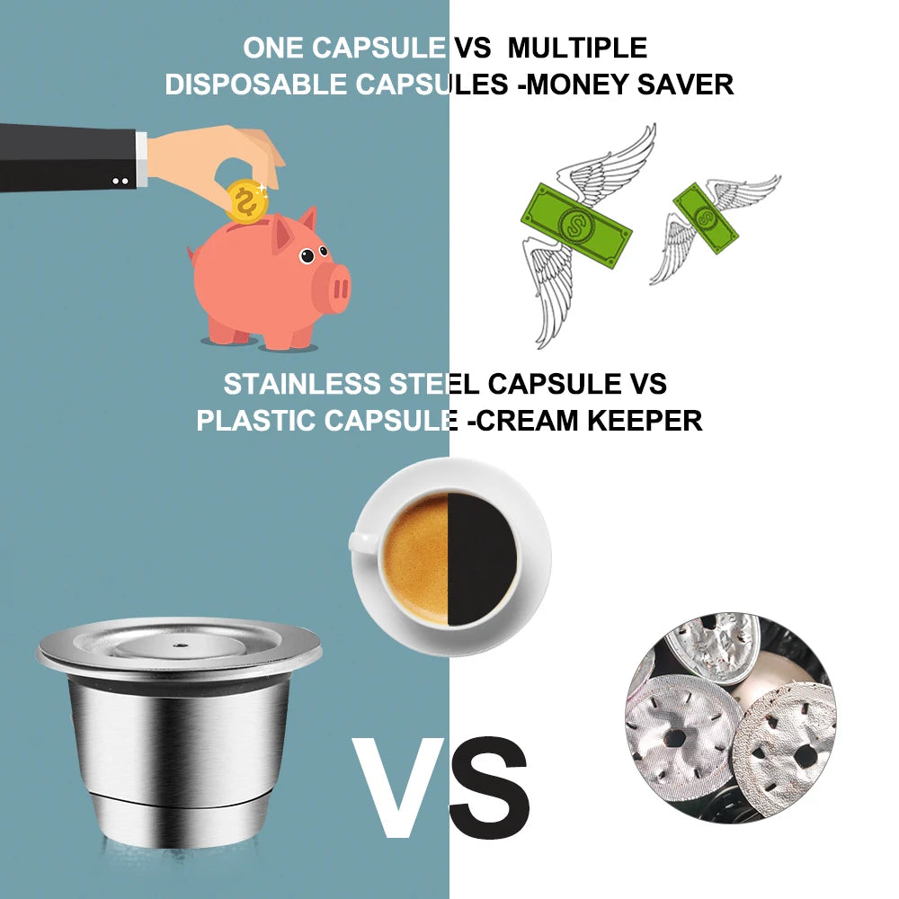 Reusable Coffee Filter Pod Set