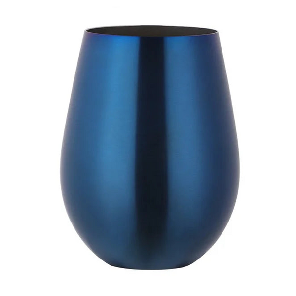 Stainless steel drinking cup by Arbora Casa with a sleek, shiny finish, perfect for beverages and everyday use.
