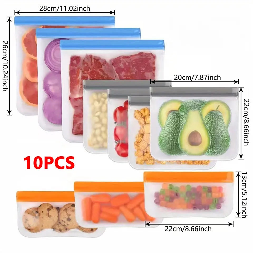 Silicone Food Sealed Bag Set