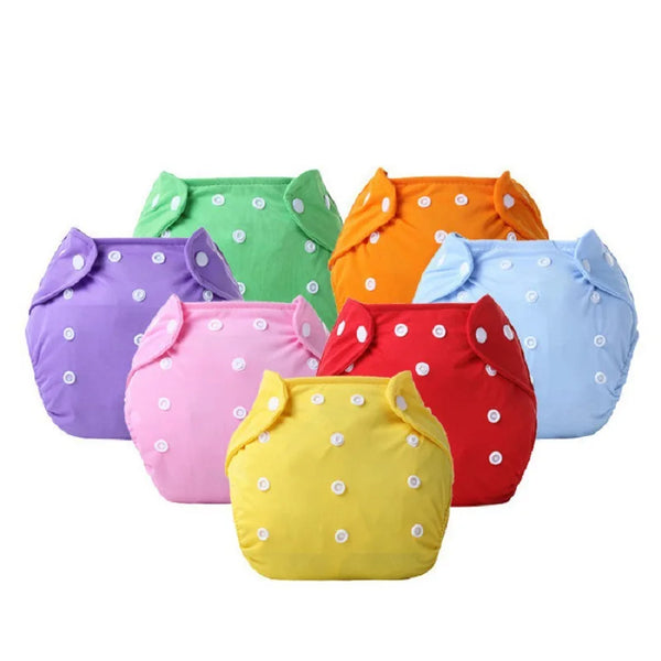 Baby washable cotton diaper by Arbora Casa, showing soft, breathable fabric with adjustable fastening for comfort and eco-friendly use.