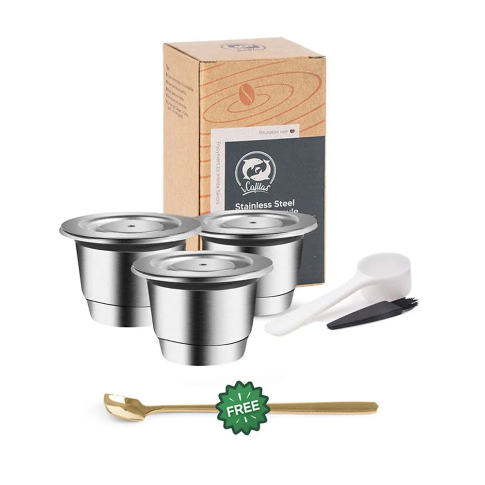 Reusable Coffee Filter Pod Set