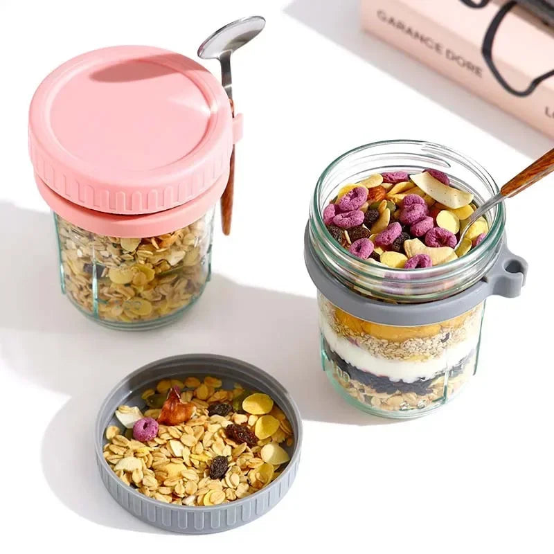 Salad Glass Storage Container