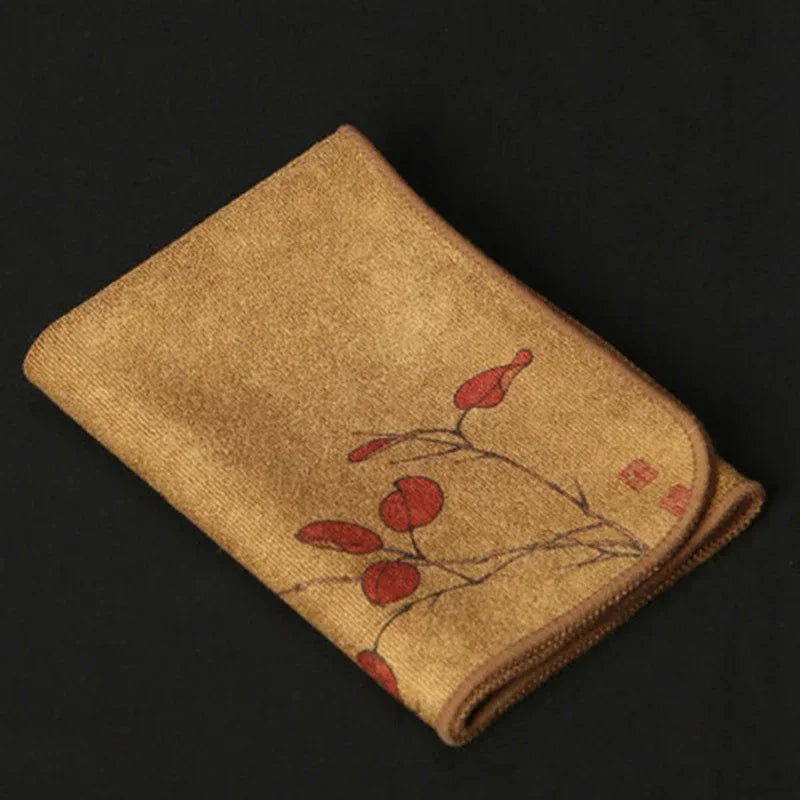 Absorbent Painted Tea Towel