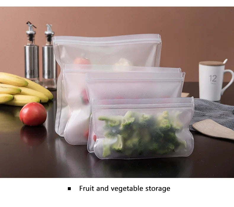 Silicone Food Sealed Bag Set