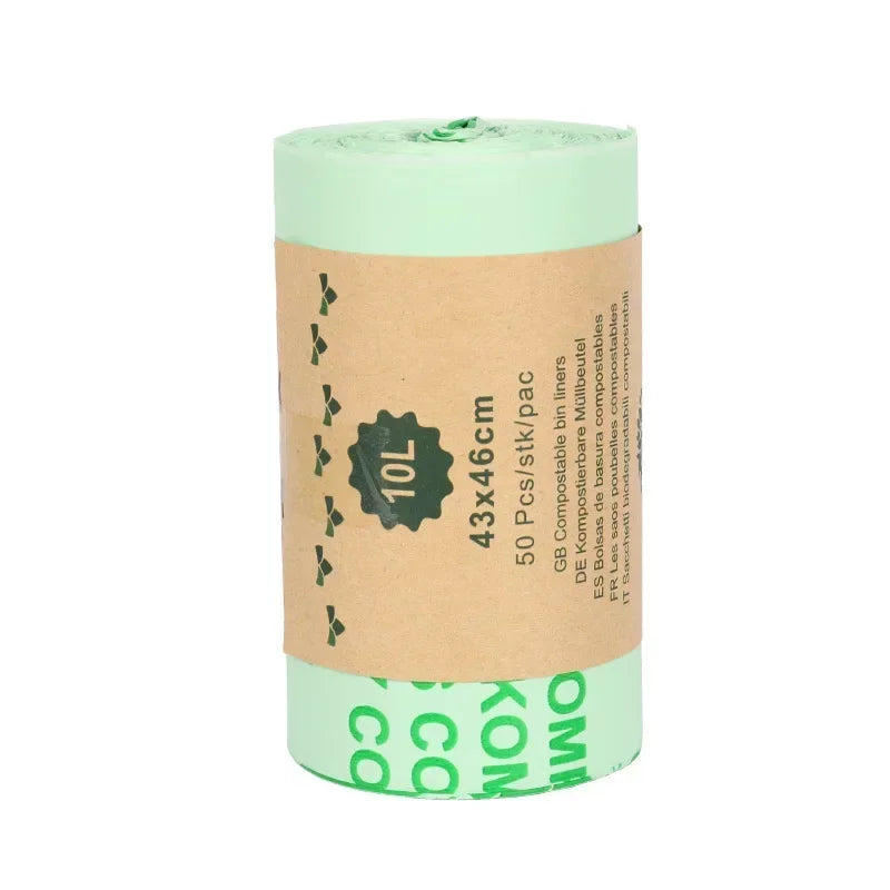 50pcs Biodegradable Trash Bag