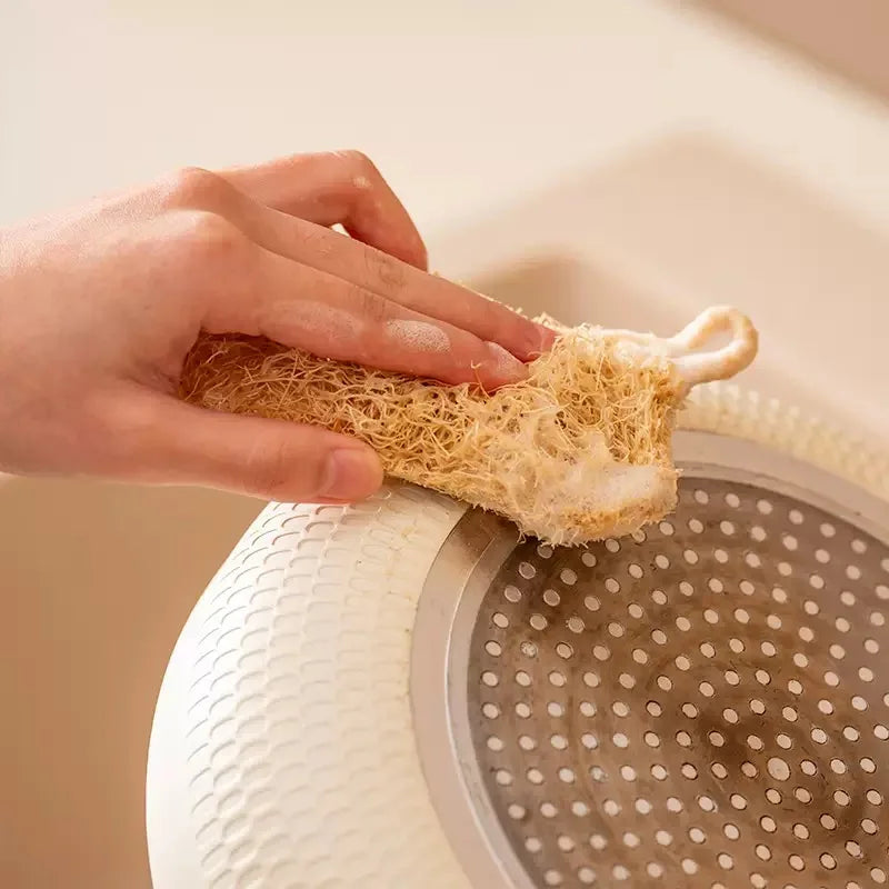Natural Loofah Sponge Set
