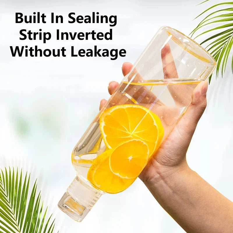 Multi-Function Glass Water Bottle