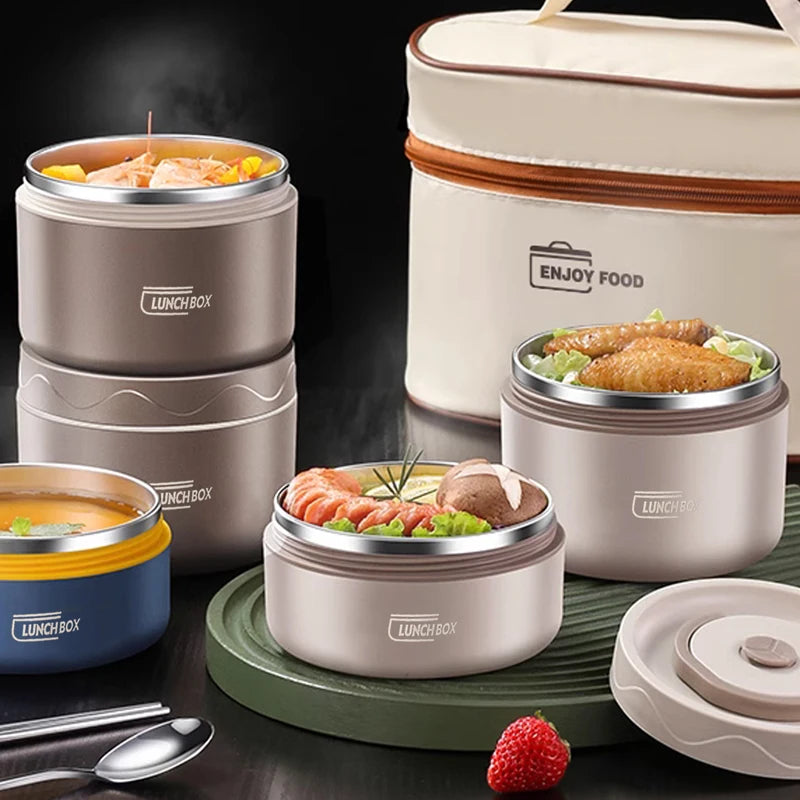 Portable Insulated Lunch Box