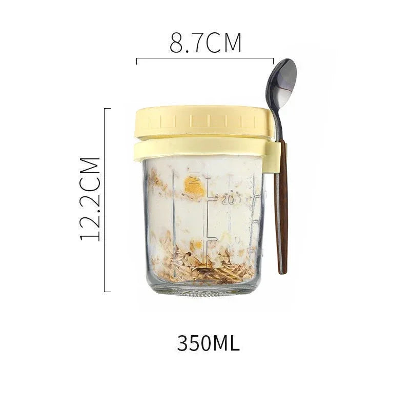 Salad Glass Storage Container