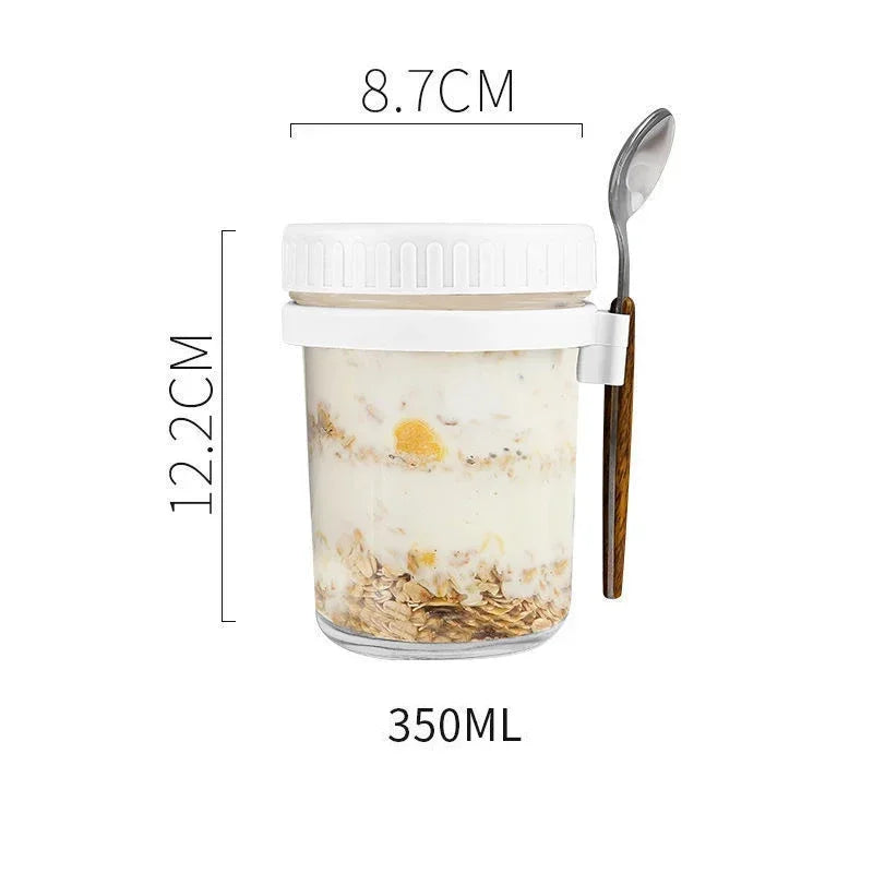 Salad Glass Storage Container