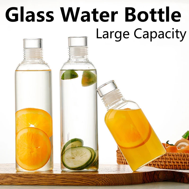 Multi-Function Glass Water Bottle