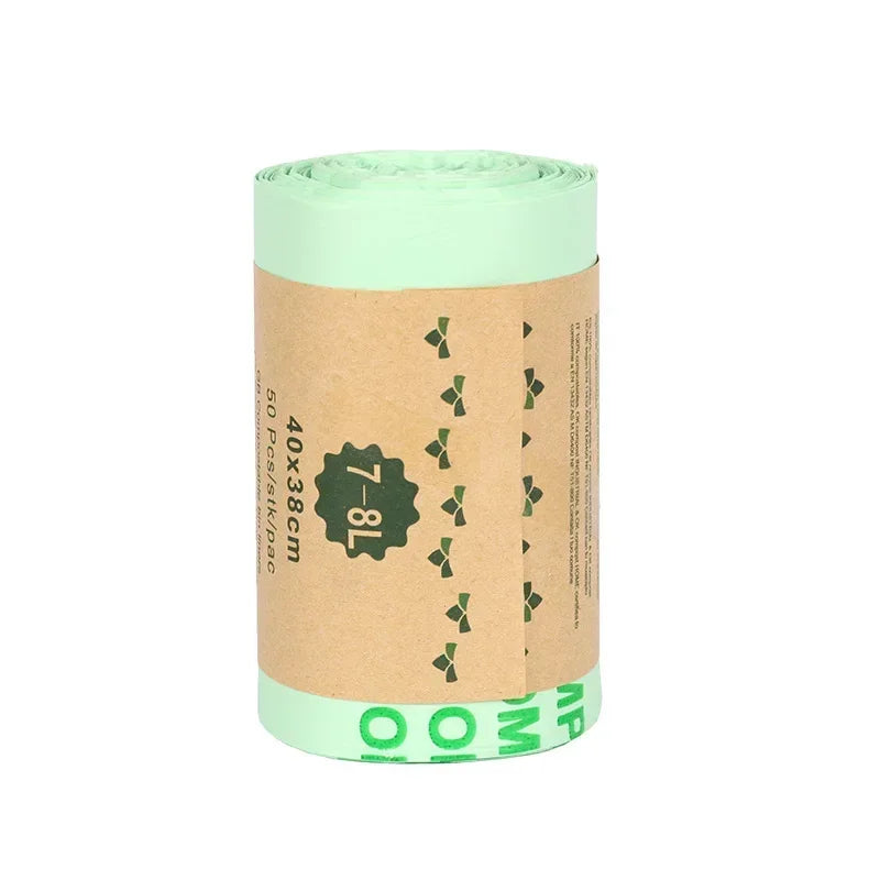 50pcs Biodegradable Trash Bag