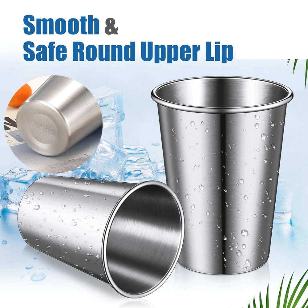 4pcs Stainless Steel Cup