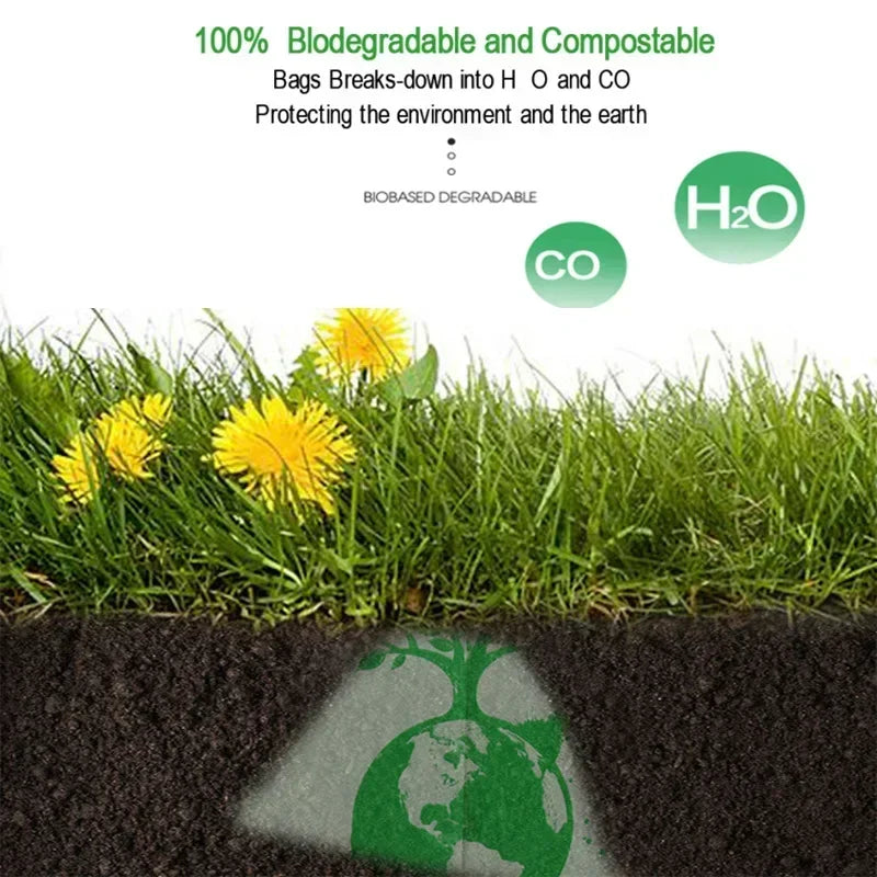 50pcs Biodegradable Trash Bag