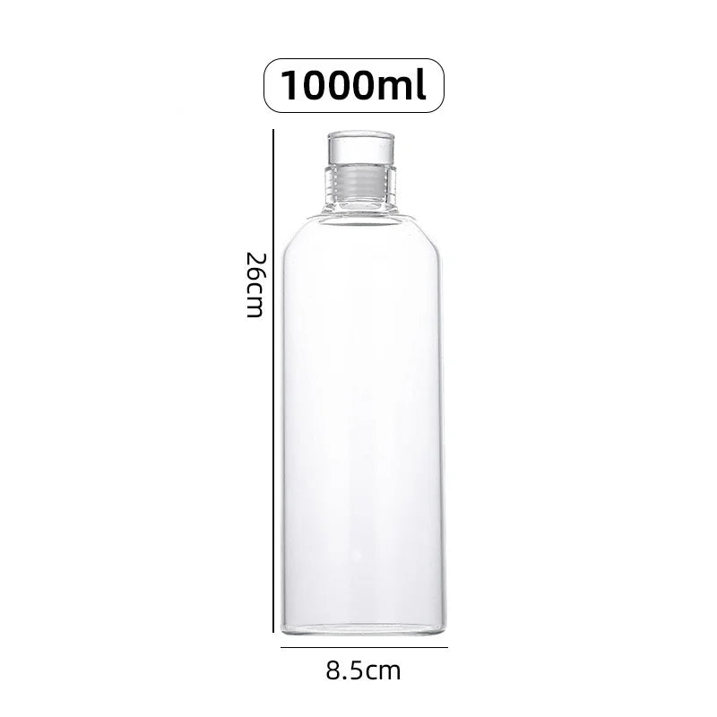 Multi-Function Glass Water Bottle
