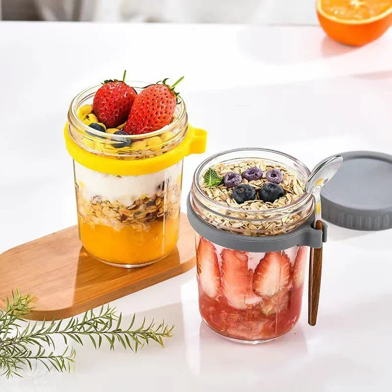 Salad Glass Storage Container
