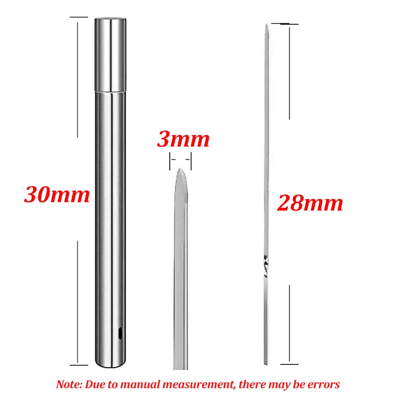 Stainless Steel Barbecue Skewer Set