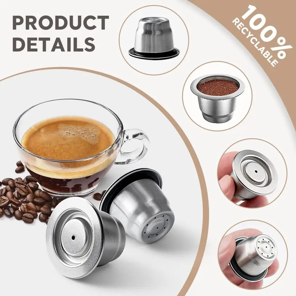 Reusable Coffee Filter Pod Set