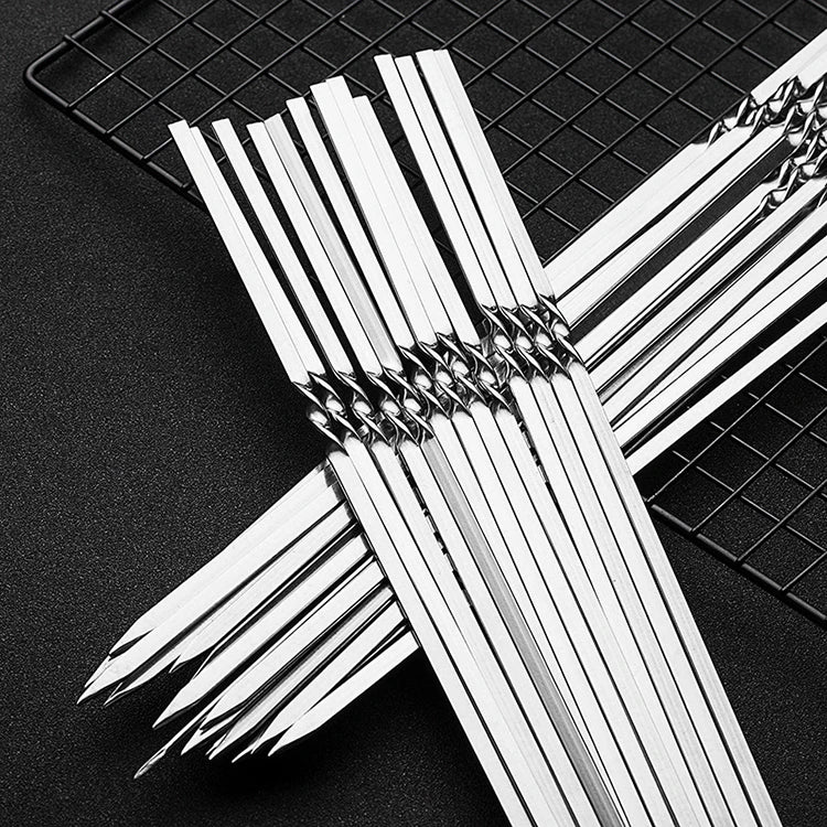 Stainless Steel Barbecue Skewer Set