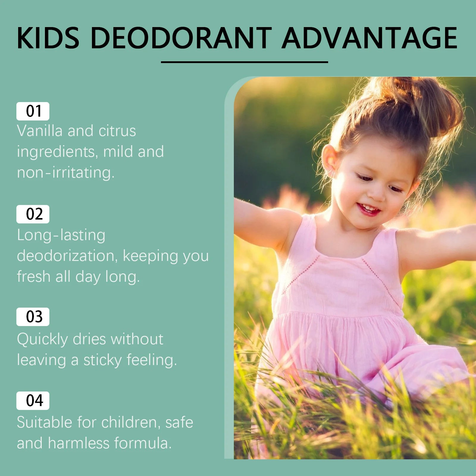 Fresh Kids Natural Deodorant
