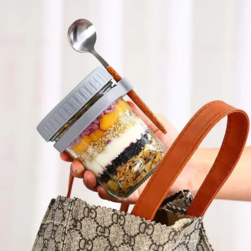 Salad Glass Storage Container