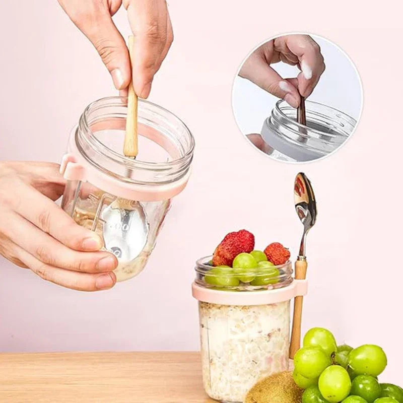 Salad Glass Storage Container