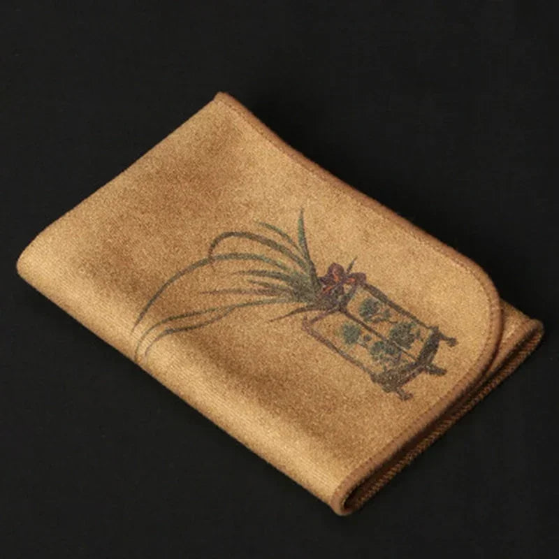 Absorbent Painted Tea Towel