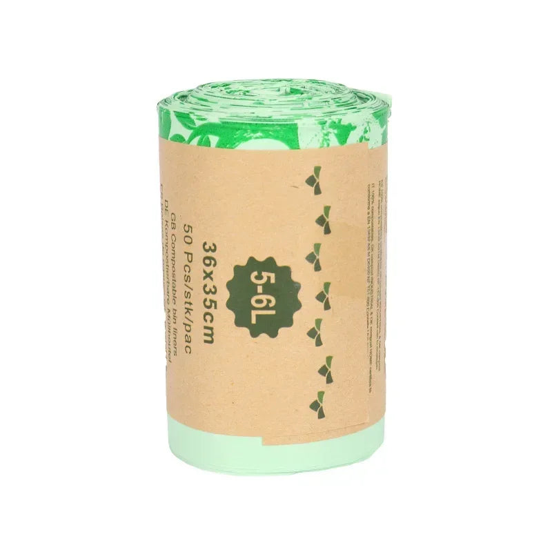 50pcs Biodegradable Trash Bag