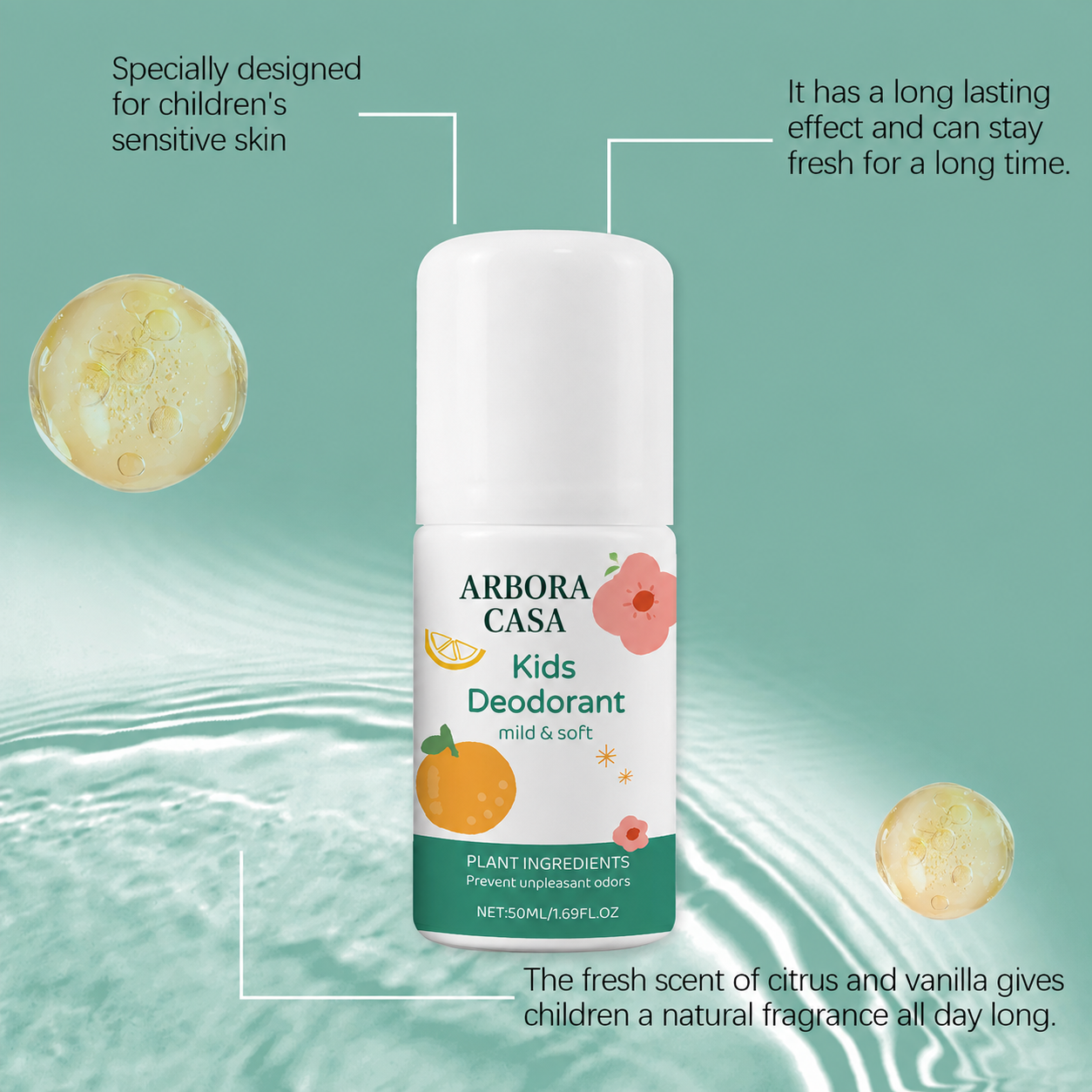 Natural Kids Deodorant – Gentle Aluminium-Free Deodorant