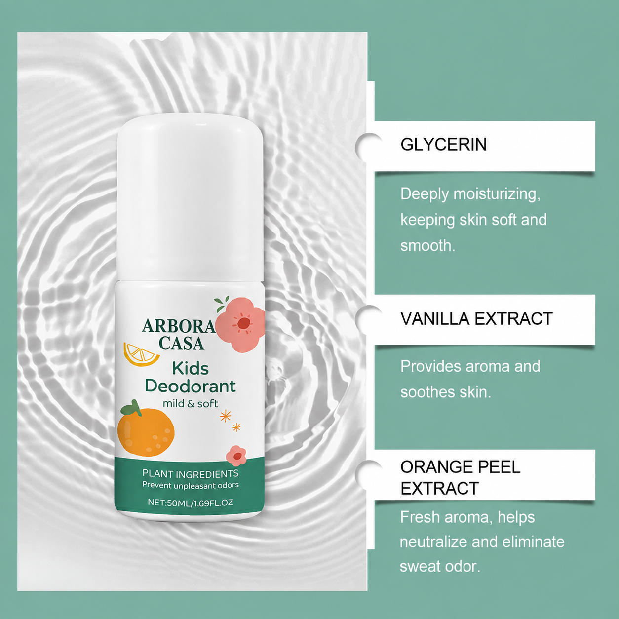 Natural Kids Deodorant – Gentle Aluminium-Free Deodorant