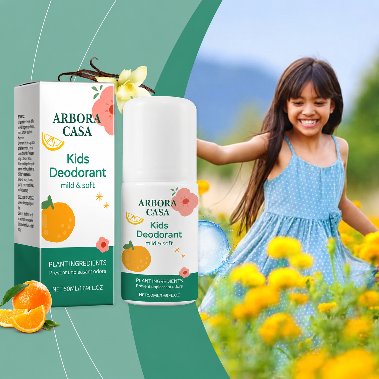 Natural Kids Deodorant – Gentle Aluminium-Free Deodorant