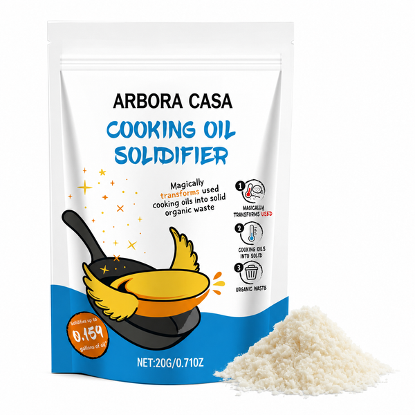 Cooking Oil Solidifier Powder – Easy Used Grease Disposal
