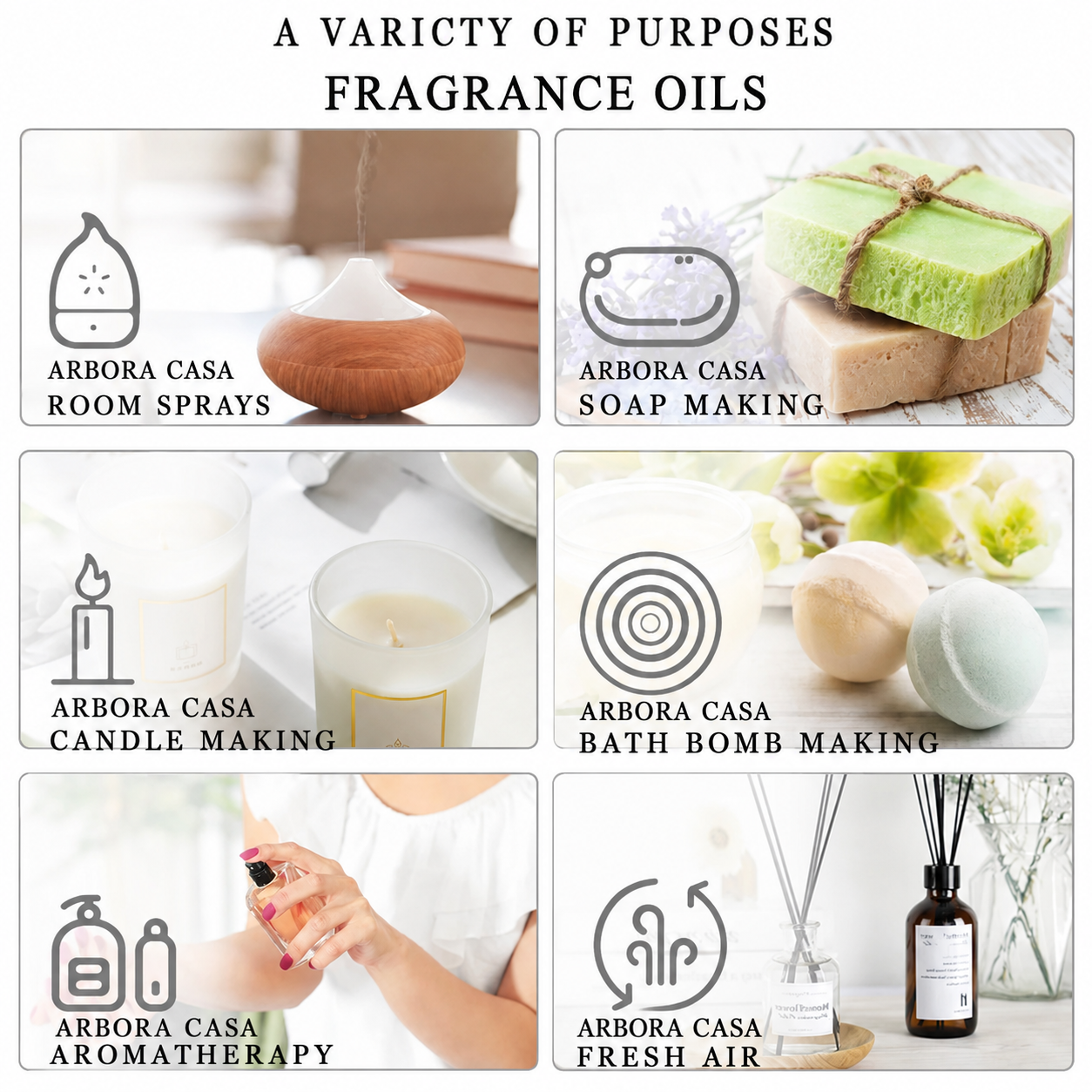 30ml Aromatherapy Essential Oil – Natural Diffuser Scent Oil