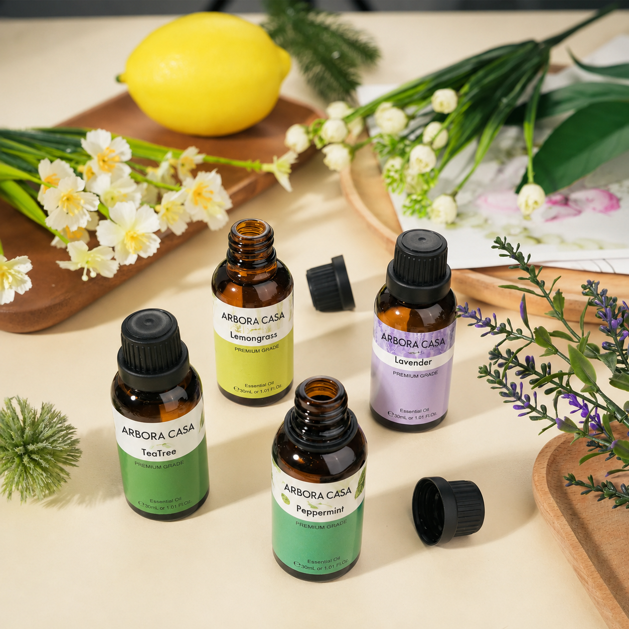 30ml Aromatherapy Essential Oil – Natural Diffuser Scent Oil