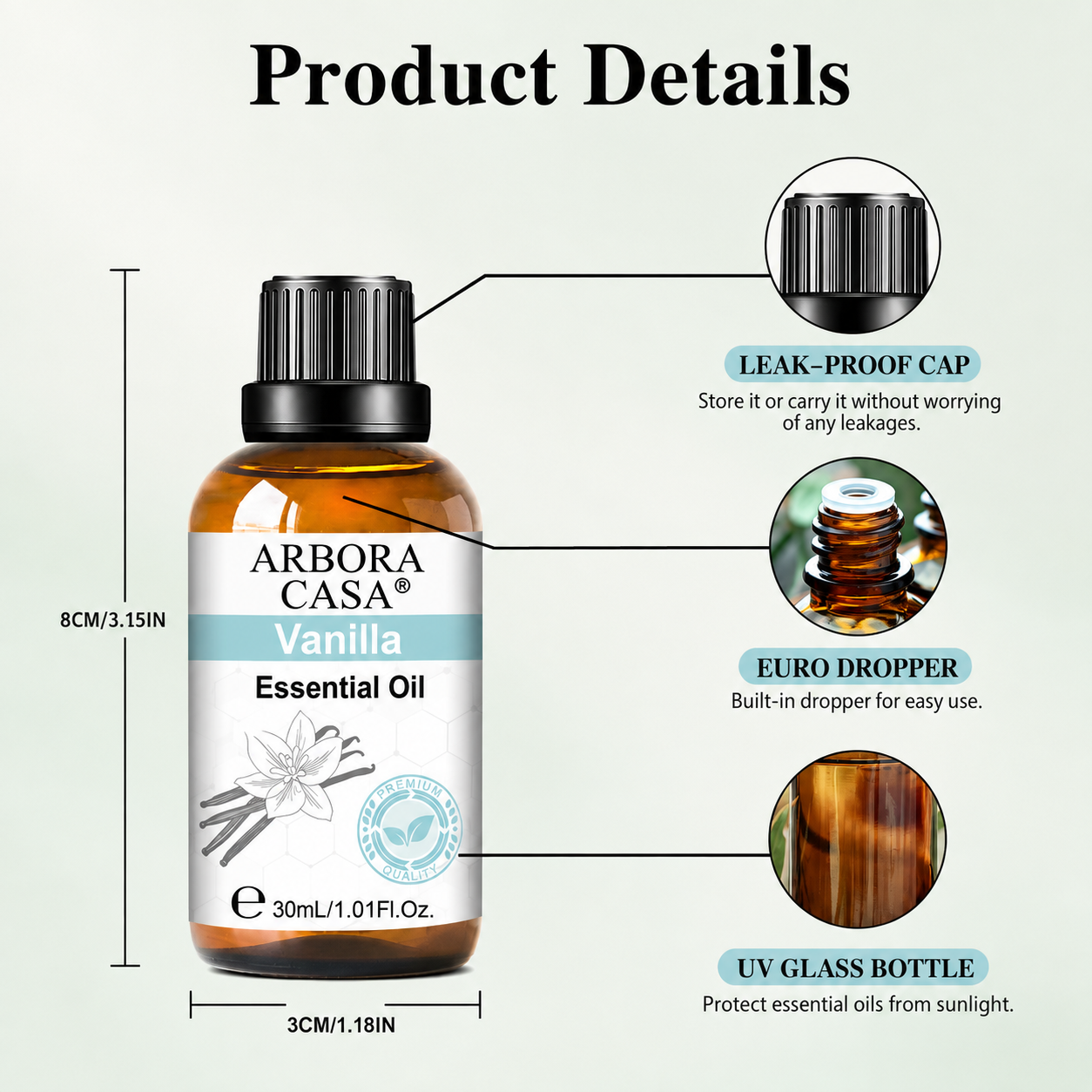 30ml Fragrance Essential Oil – Pure Aromatherapy Diffuser Oil