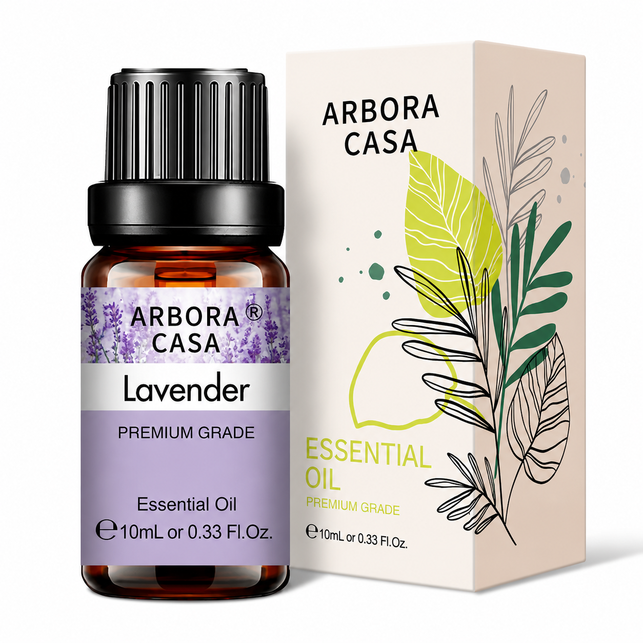 10ml Natural Plant Essential Oil – Pure Aromatherapy Oil