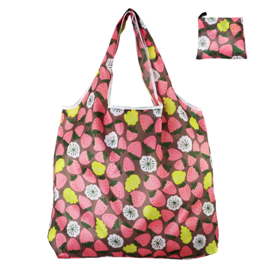 Foldable Reusable Shopping Bag – Eco-Friendly Grocery Tote